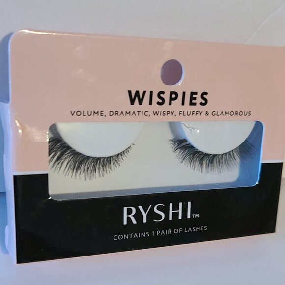 RYSHI NATURAL & WISPIES FALSE LASHES - BUNDLE OF 2 - LIGHTWEIGHT & ELEGANT - Picture 5 of 6